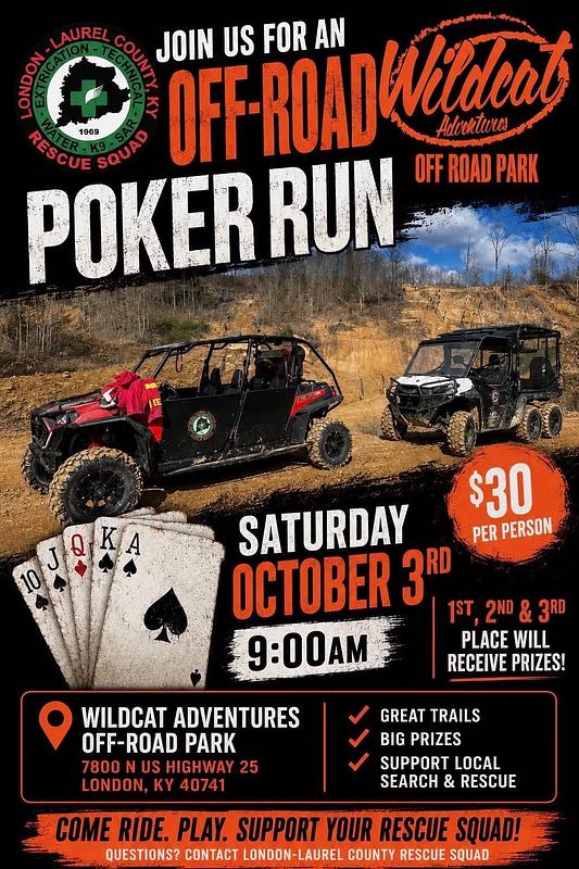 London-Laurel County, Ky Rescue Squad Poker Run